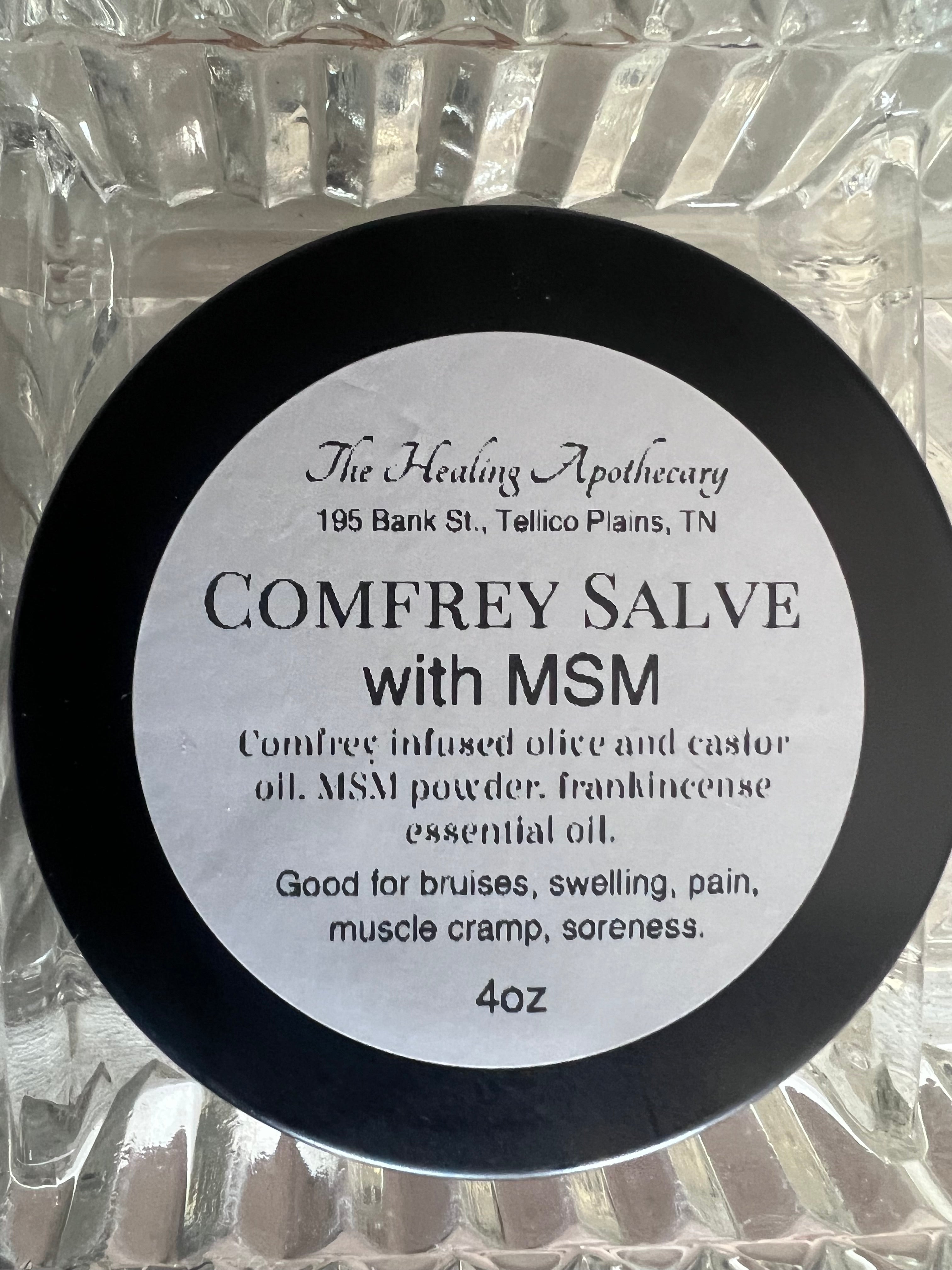 Comfrey Salve with MSM